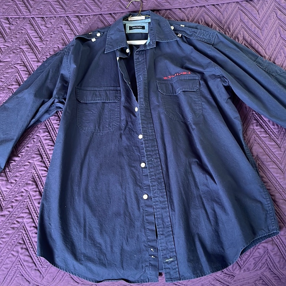 Nautica men’s shirt xl button down